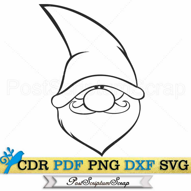 Gnome svg clipart