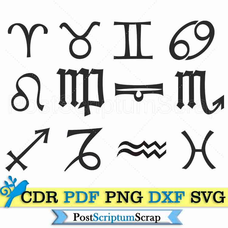 Zodiac svg сlipart