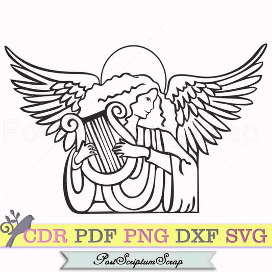 Angel wings svg PostScriptum Scrap