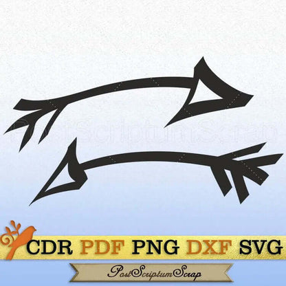 Arrows svg cricut dxf love clipart png silhouette doodle PostScriptum Scrap