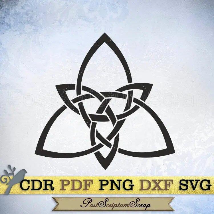 Celtic knot svg clipart symbol vector PostScriptum Scrap