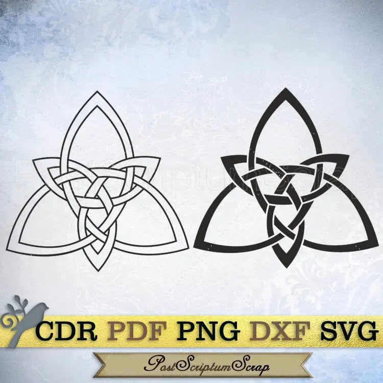 Celtic knot svg clipart symbol vector PostScriptum Scrap