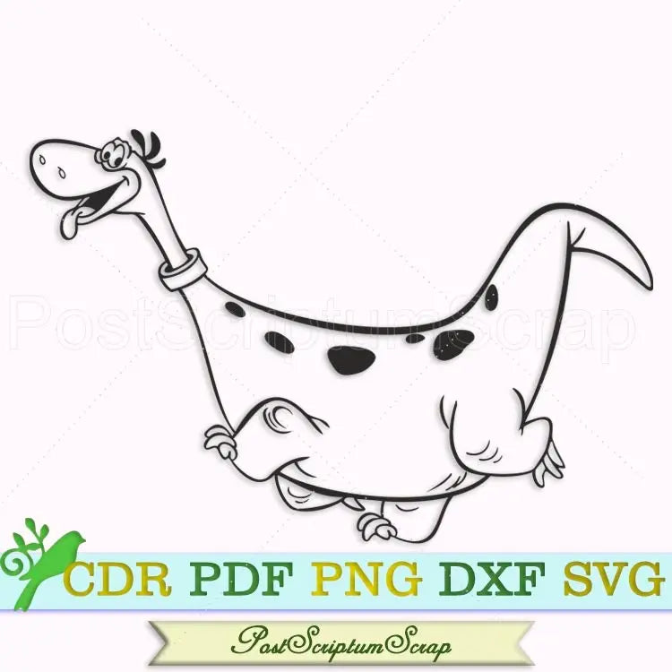 Dino svg cute clipart animal cartoon png silhouette PostScriptum Scrap