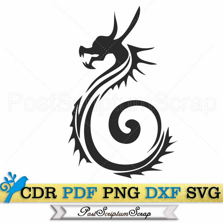 Dragon chinese clipart svg magical fantasy