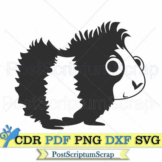 Guinea pig svg best friends clipart print PostScriptum Scrap