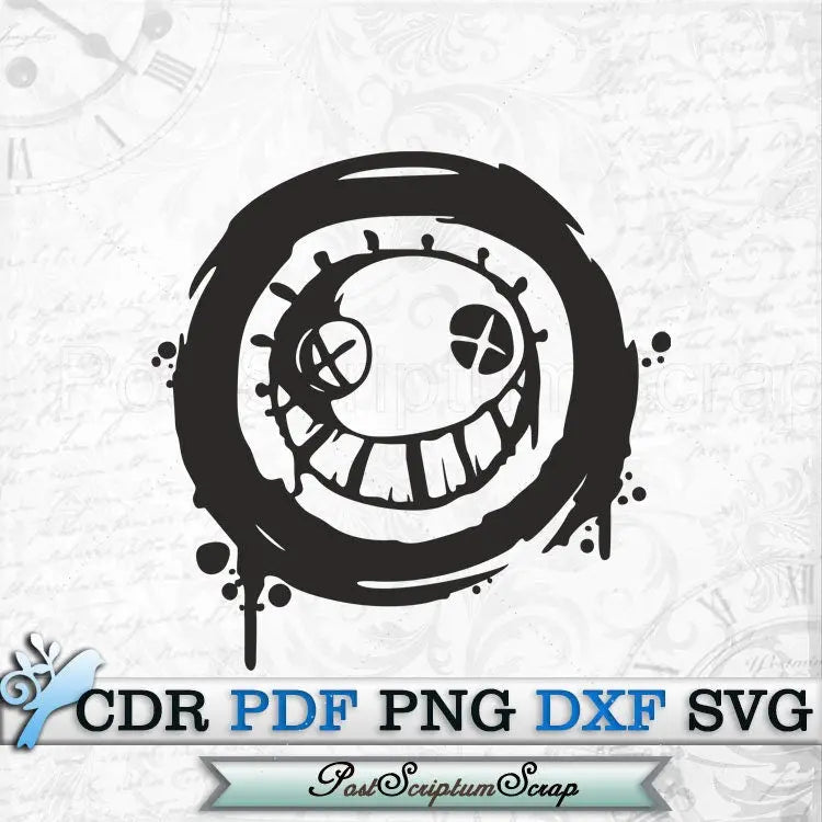 Overwatch Skull svg video game designs PostScriptum Scrap