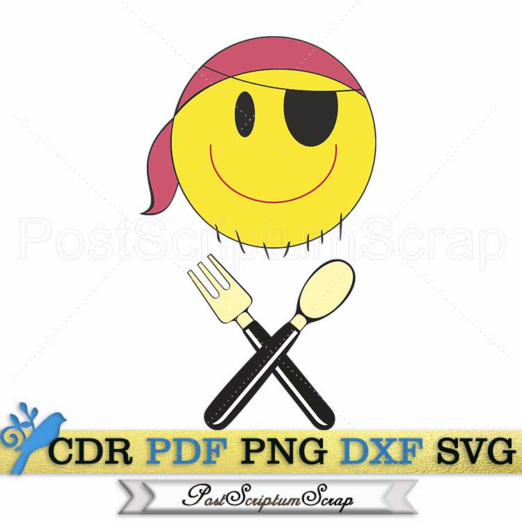 Pirate Smile face svg little flag now life grandpa