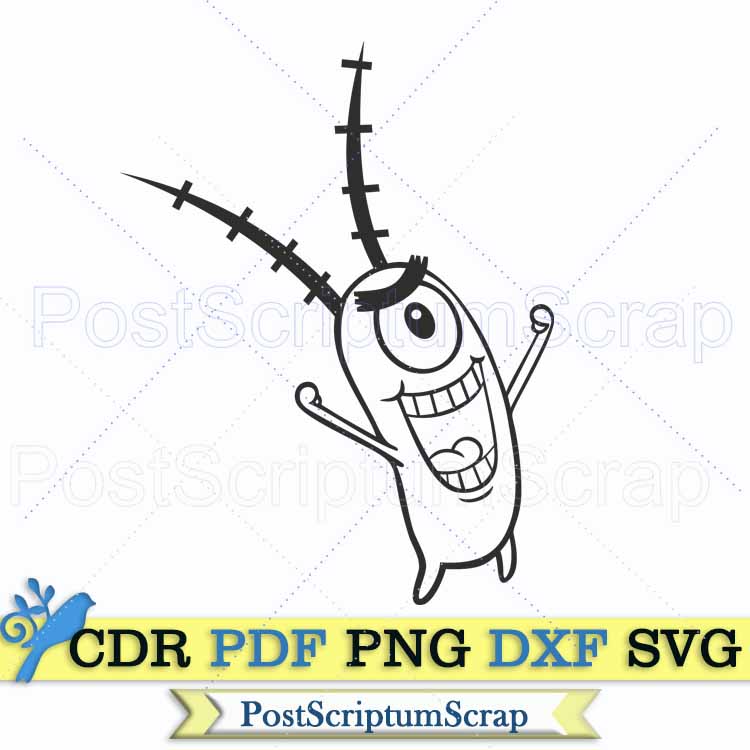 Plankton svg Spongebob clipart