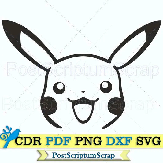Pokemon Pikachu svg clipart png PostScriptum Scrap