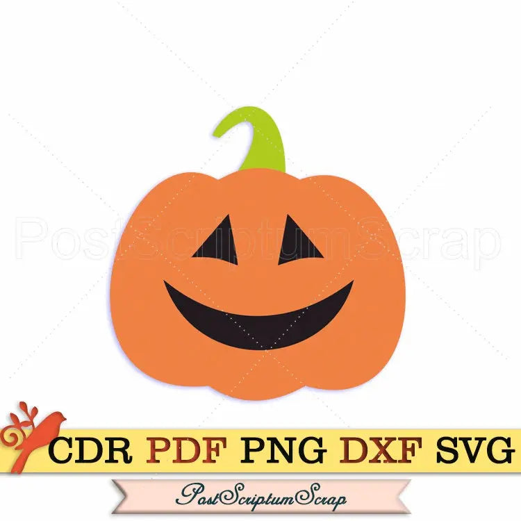 Pumpkin svg halloween fall cut clipart bundle PostScriptum Scrap