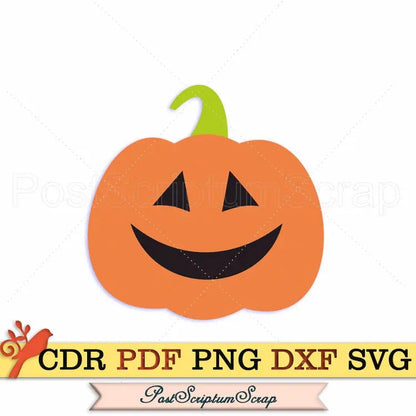 Pumpkin svg halloween fall cut clipart bundle PostScriptum Scrap