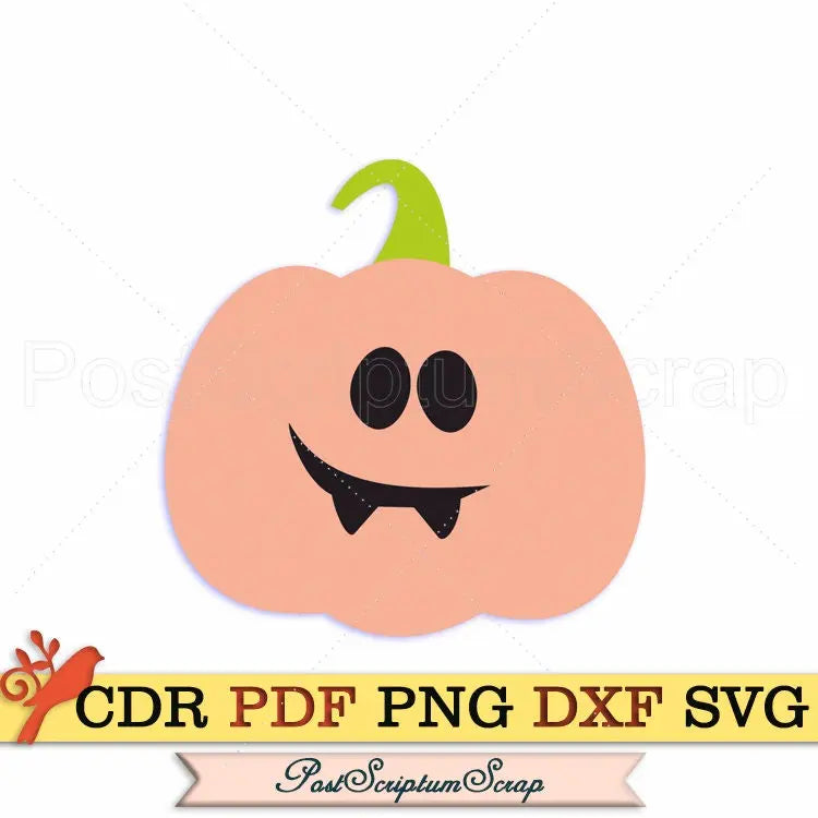 Pumpkin svg halloween fall cut clipart bundle PostScriptum Scrap