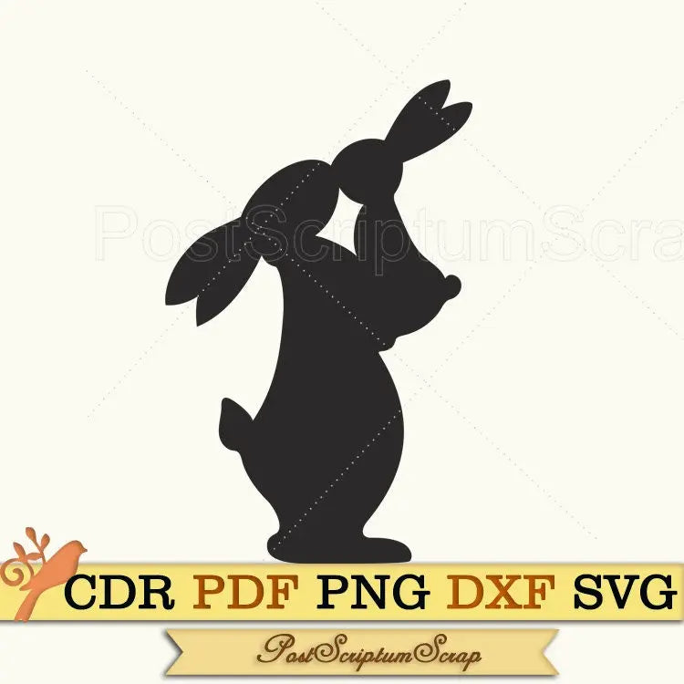 Rabbit momlife svg clipart happy easter mothers day spring PostScriptum Scrap