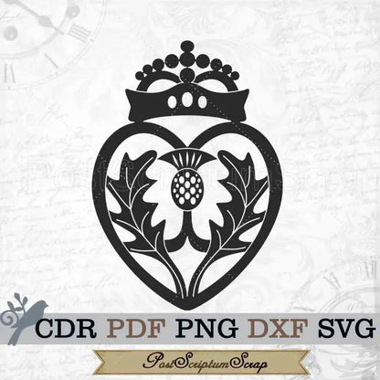 Scotland Thistle svg celtic cricut vector emblem png print PostScriptum Scrap