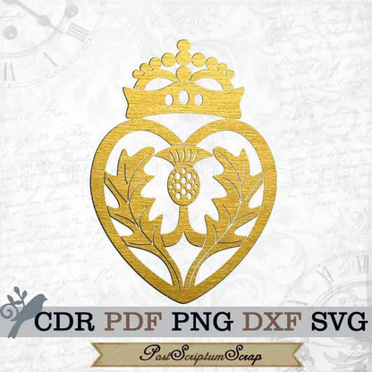 Scotland Thistle svg celtic cricut vector emblem png print PostScriptum Scrap