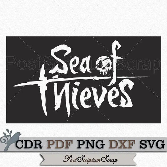 Sea of Thieves svg pirate video game skull gamer skeleton png PostScriptum Scrap