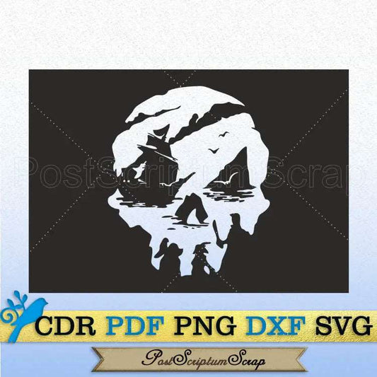 Sea of thieves svg skeleton pirate png pirate video game PostScriptum Scrap