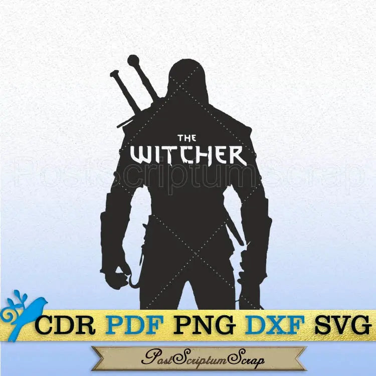 Witcher svg fantasy print game png mystical clipart print magic PostScriptum Scrap